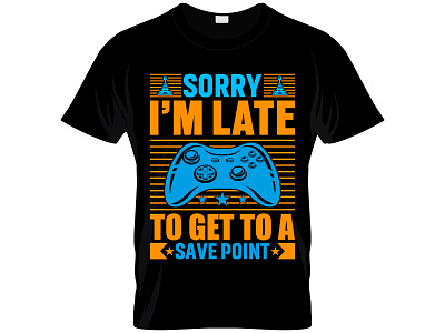 game t-shirt design