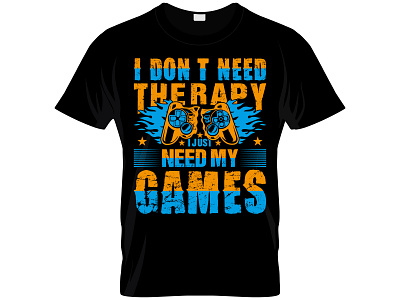 gamer t-shirt design