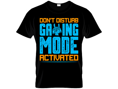 gaming t-shirt design