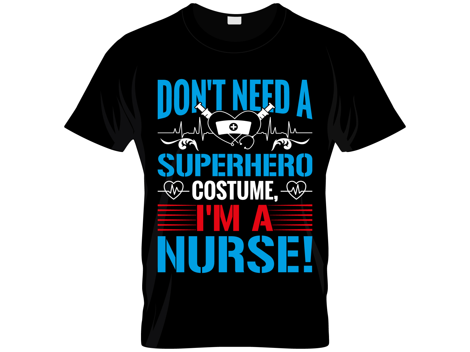 This is my New nurse T-Shirt Design by Obayed Ullah on Dribbble