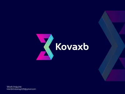 Kovaxb Modern K & X Logo Design Concept 3d a b c d e f g h i j k l m n o p abstract logo animation branding branding identity creative logo design free vector design graphic design icon illustration k logo logo logo design logo maker mark modern logo q r s t u v w x y z ui