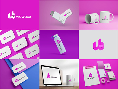 Wowbox Abstract Modern branding Design