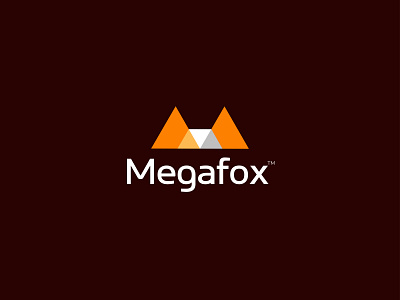 Megafox M Letter & Fox iconic Logo Concept