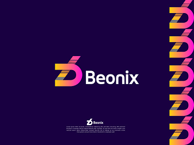 Beonix Branding, Modern B Logo concept