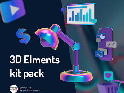 3d Elments kit pack: 4