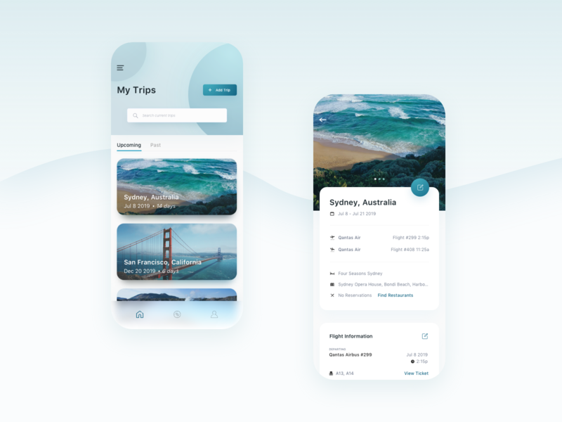 trip itinerary planning app by melinda on dribbble vacation itinerary app