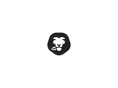 Bored Lion bakery logo lion lion logo lion mark negative space logo