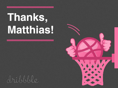 Debut: Thanks Matthias! debut matthias thank you