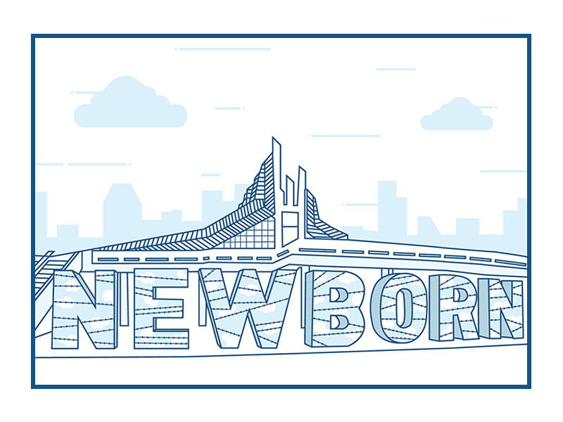NEWBORN by Vigan Myrtaj on Dribbble