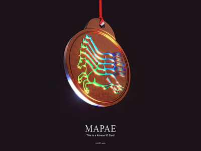 Mapae 3d animation c4d cinema4d gaory graphic korea loop looping looping animation mapae modeling motion octane octanerender render studio traditional trendy