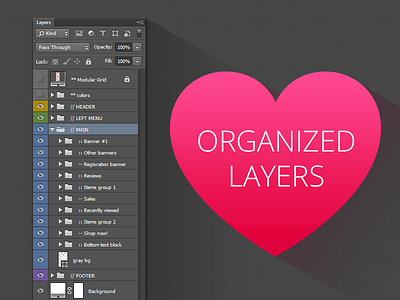 I like Organized Layers