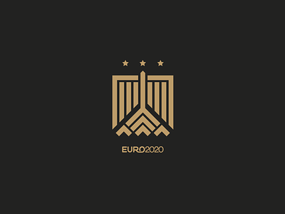 Die Mannschaft 2020 2020 adobe illustrator design eagle football germany icon illustration logo soccer badge vector