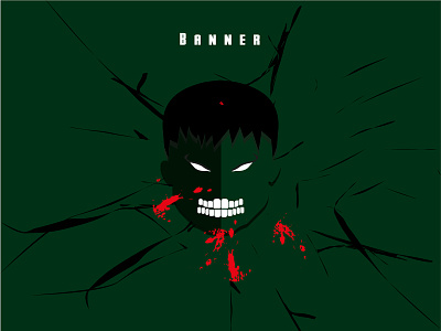 Hulk adobe illustrator bruce banner endgame hulk illustration infinity war logo marvel vector