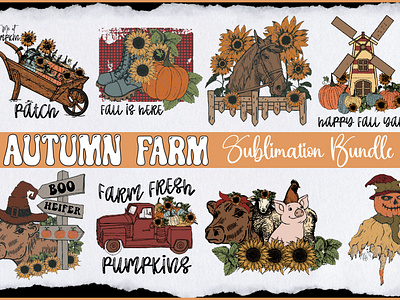 Autumn Farm Sublimation Bundle