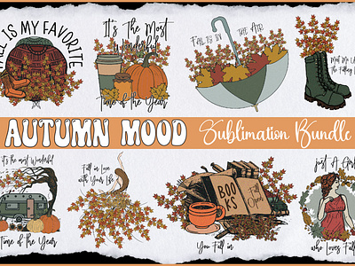 Autumn Mood Sublimation Bundle