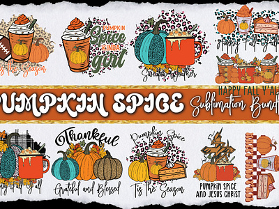 Pumpkin Spice Sublimation Bundle