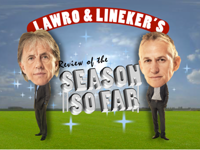 Lawro & Lineker's Season So Far childrens television motion graphics sting