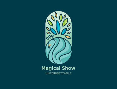 Magical Show Logo animal artwork design flat design flat icon graphic design icon illustration inspiration logo vector