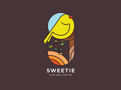 Sweetie Bird Logo illustration