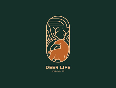 Deer logo illustration animal artwork deer design flat icon flatdesign graphic design icon illustration inspiration logo vector