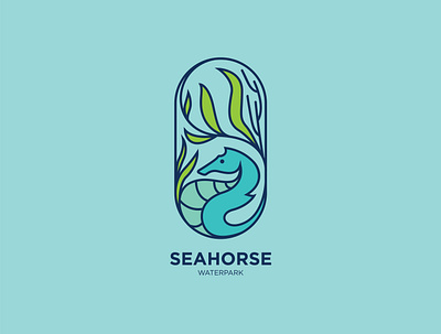 Seahorse Flat icon logo illustration animal artwork design flat design flat icon graphic design illustration inspiration logo seahorse vector