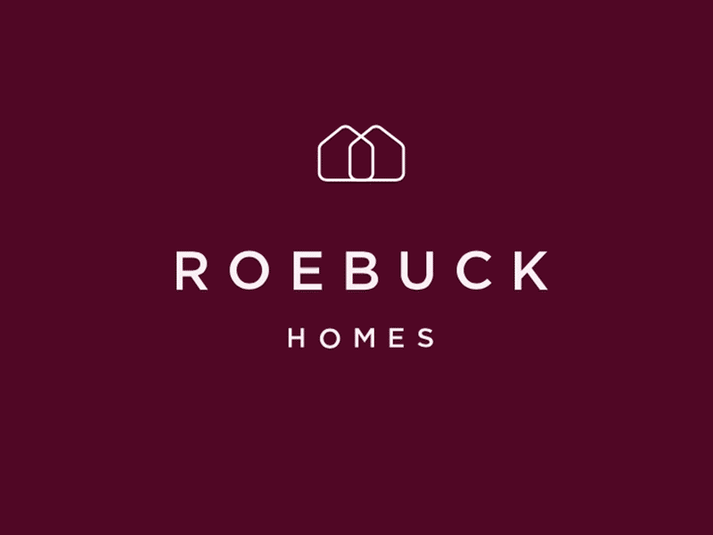 Roebuck Homes - Logo Animation animation branding graphic design logo motion web