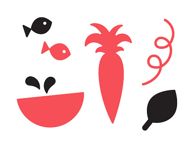 Wagamama Ko Club Assets graphic design icons illustration