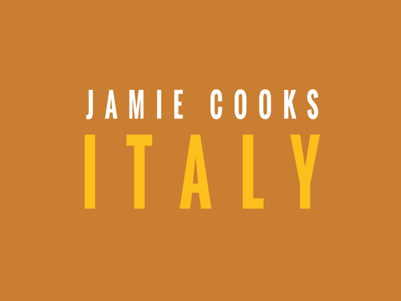 Jamie Cooks Italy animation broadcast motion titles tv typography