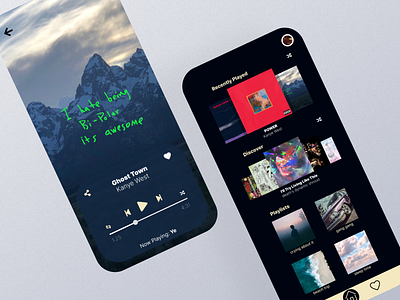 Music Player (Daily UI 09)