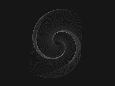 Silver - The Shells background circle design drawing gradient illusion illustration logo magazine pattern progress repeat shape vector
