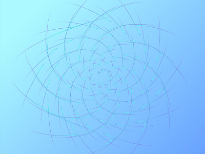 The Cuts background circle design dots drawing gradient illusion illustration logo magazine pattern progress repeat shape ui vector