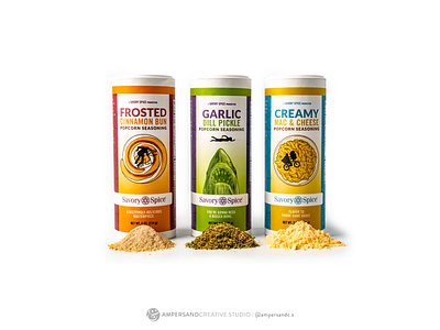 Savory Spice - Branding & Packaging Design branding design graphic design illustration logo vector