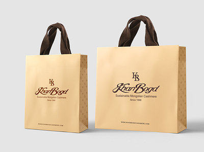 Khanbogd Cashmere brand bag bag design baggage brand brandbook branding cashmere design fashion identity logo luxury motif