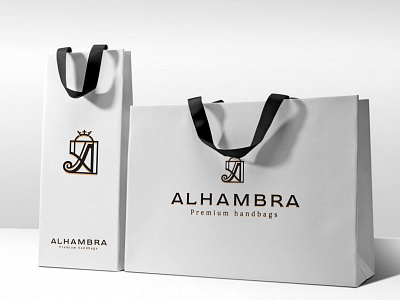 Alhambra bag brandbook branding design identity illustration logo