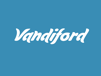 Vandiford Logo (working) branding custom logo type
