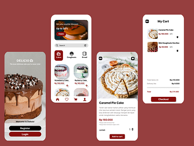 Cake Order Apps app cake cakeapps deliverycake design figma food foodapps graphic design illustration mobiledesign mobiledesigninspiration ui uidesign uidesigninspiration uimobile uiux ux