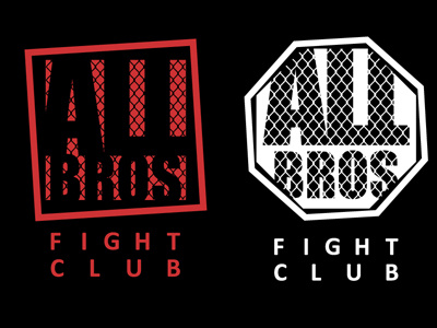 All Brothers MMA Fight Club logo fight club logo mma team