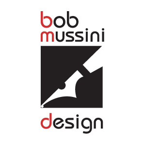 Bob Mussini Design design designer logo