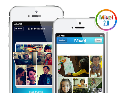 Mixel 2.0 app button flip iphone shuffle