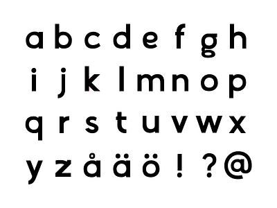 Typeface in making
