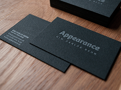 Letterpress business card business card letterpress minimal minimalistic
