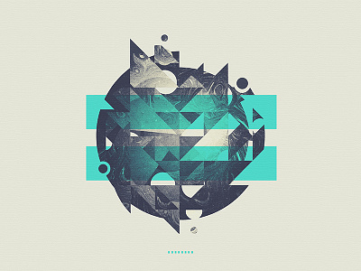 Restless Print abstract albumcover design geometric minimal texture