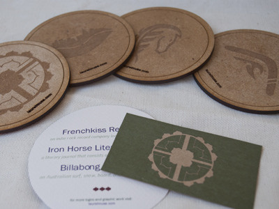 Coasters/ Business card