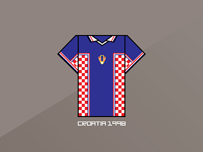 CROATIA OLD JERSEY 1998 1998 croatia football jersey old soccer