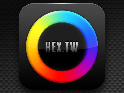 Hex icon black hex icon
