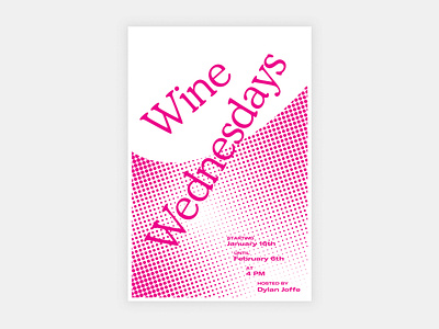 Wine Wednesdays Poster