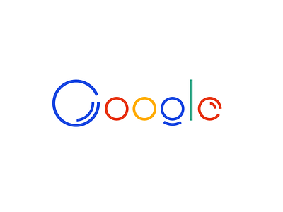 Google Concept circle colors concept geometry google logo logotype
