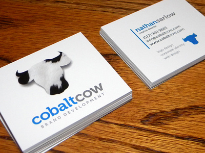 CobaltCow Business Cards