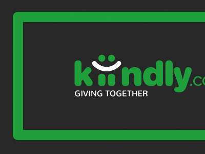 Logo for a social donation platform charity donation social