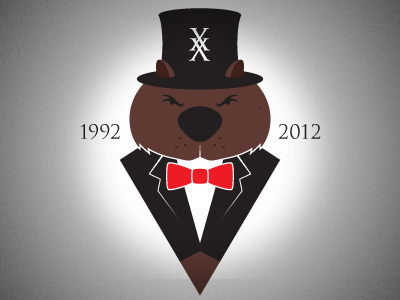 Classy Wombat 2 logo vector wombat